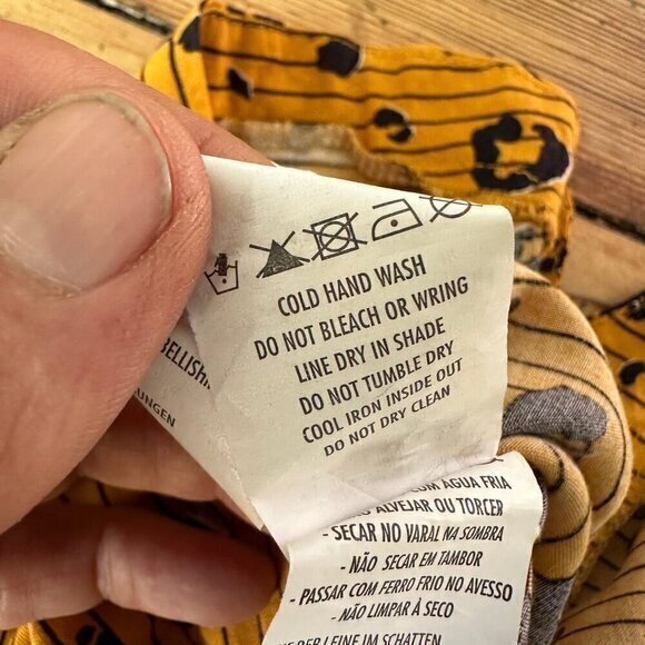 Cotton On Yellow & Blue Shorts Size 8 - Picture 6 of 7